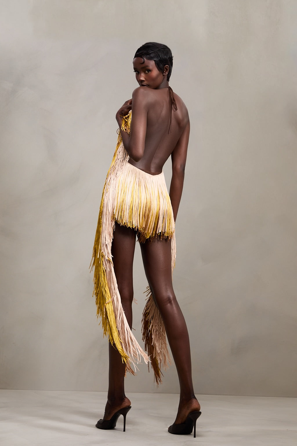 Zadie Dress in Desert Palm
