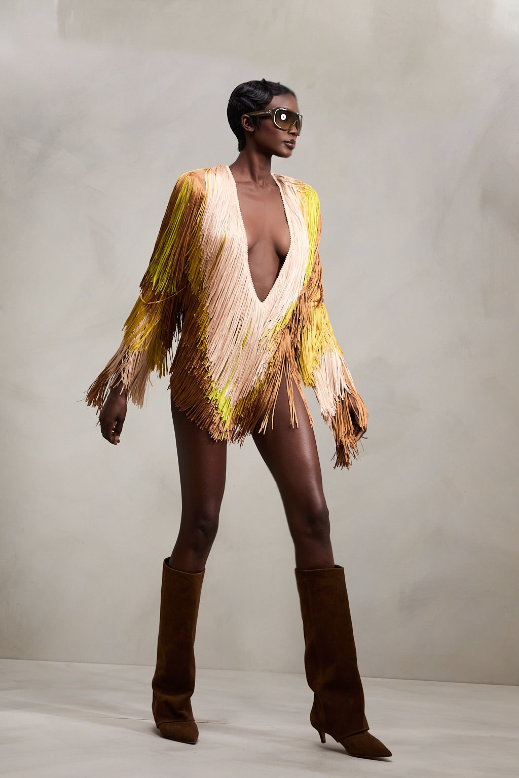 Zadie Romper in Desert Palm