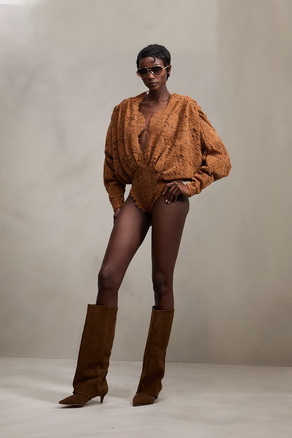 Nia Romper in Rodeo