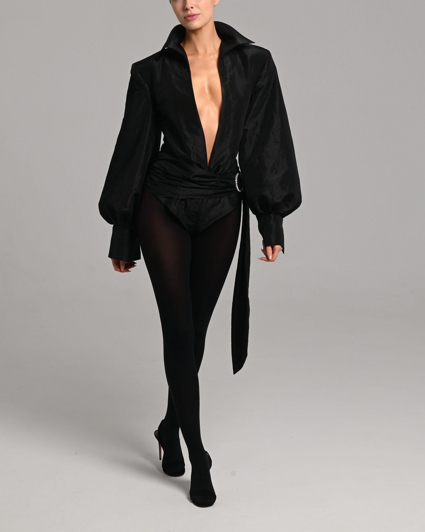 Tarni Romper in Black