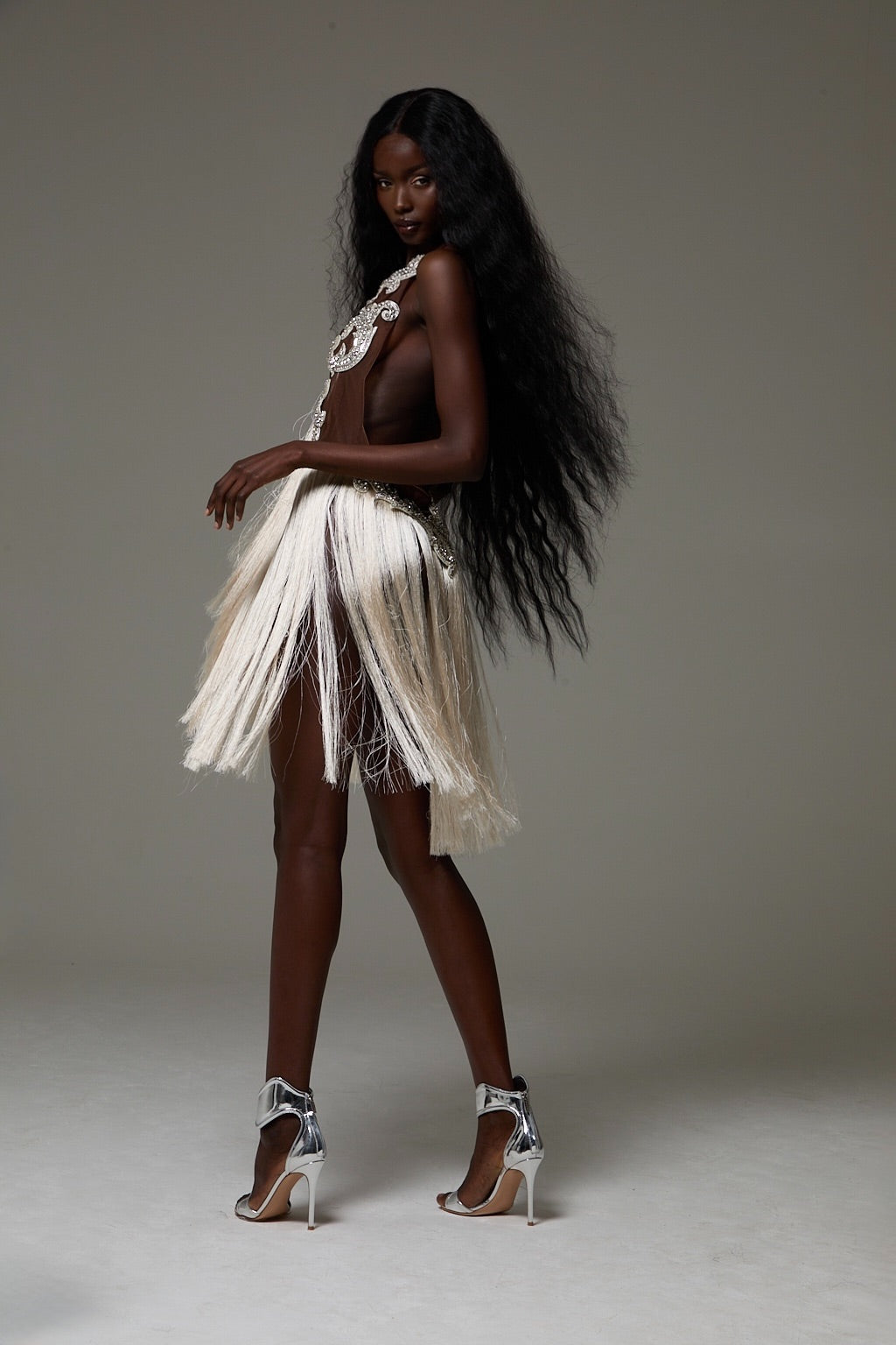 Lola Dress in Crystal Tide