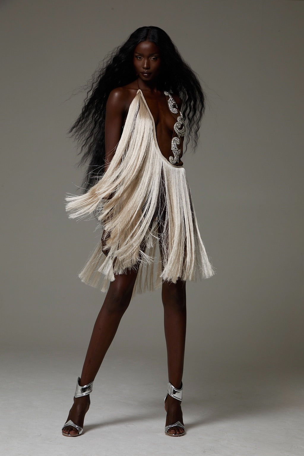 Lola Dress in Crystal Tide