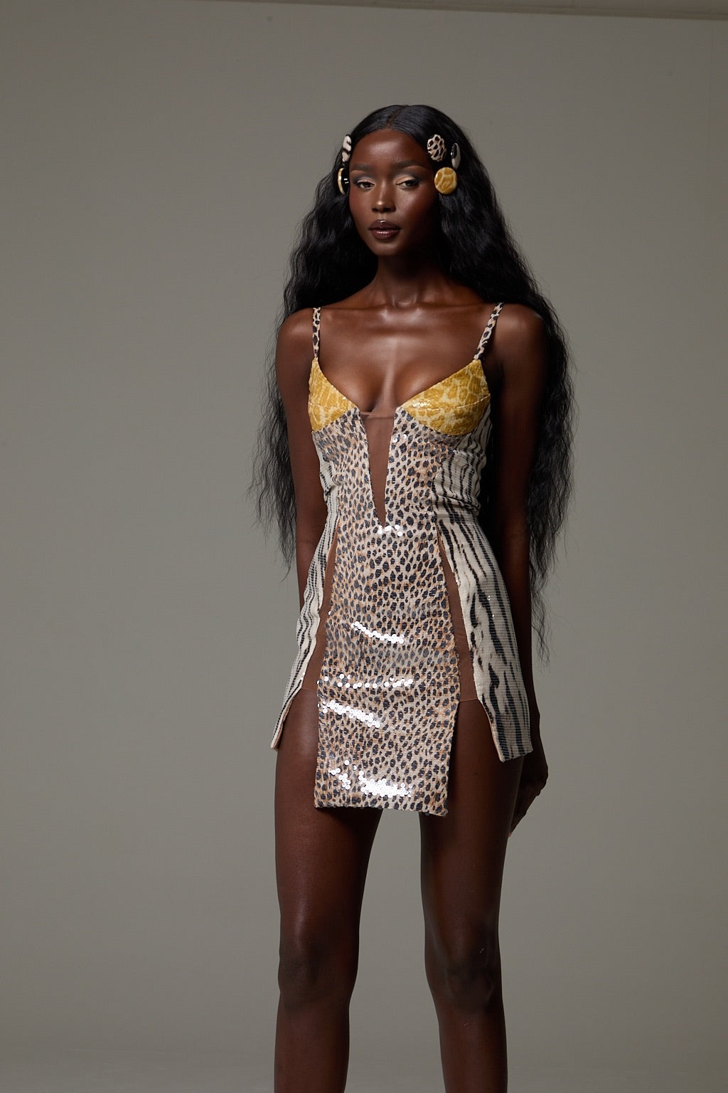 Renni Mini Dress in Wild