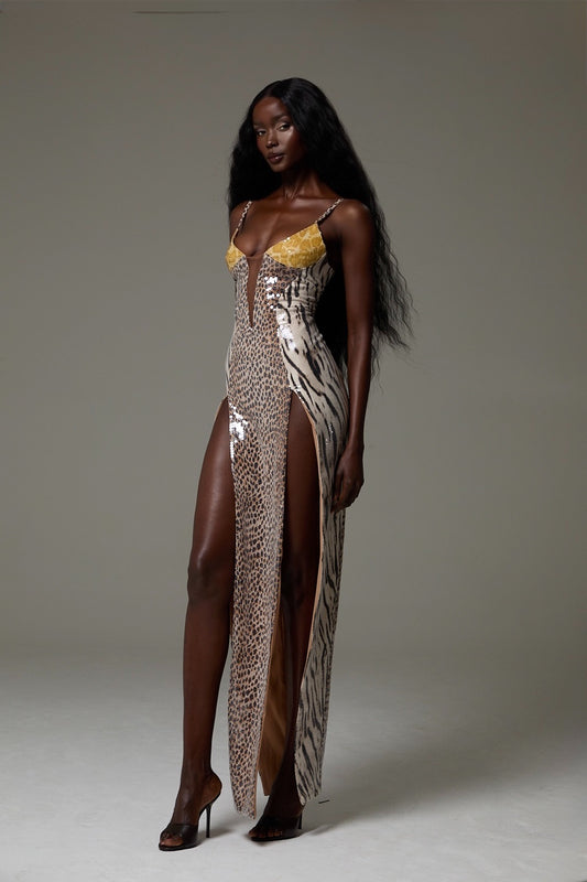 Renni Maxi Dress in Wild