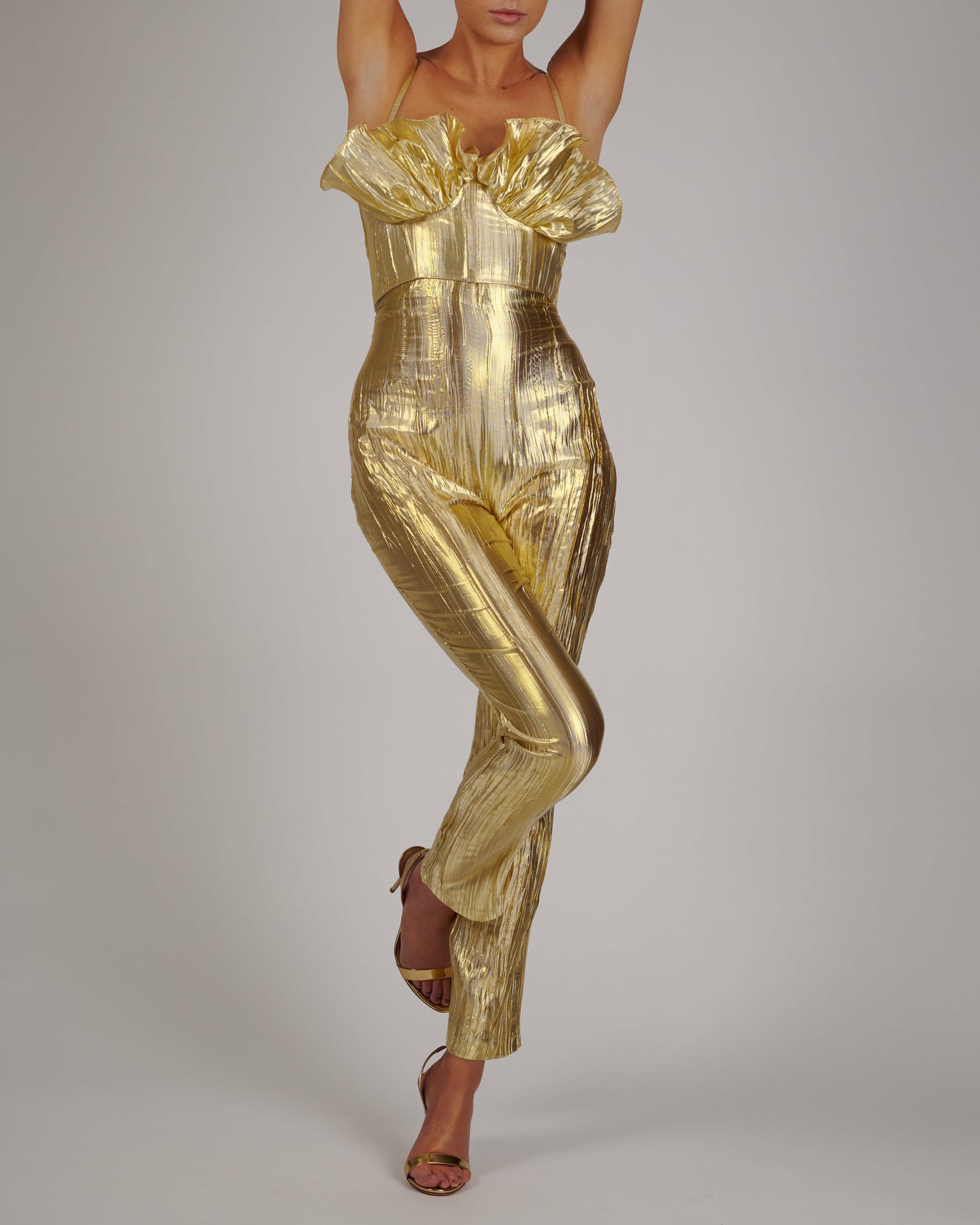 Shelby Corset in Gold Sample Sale