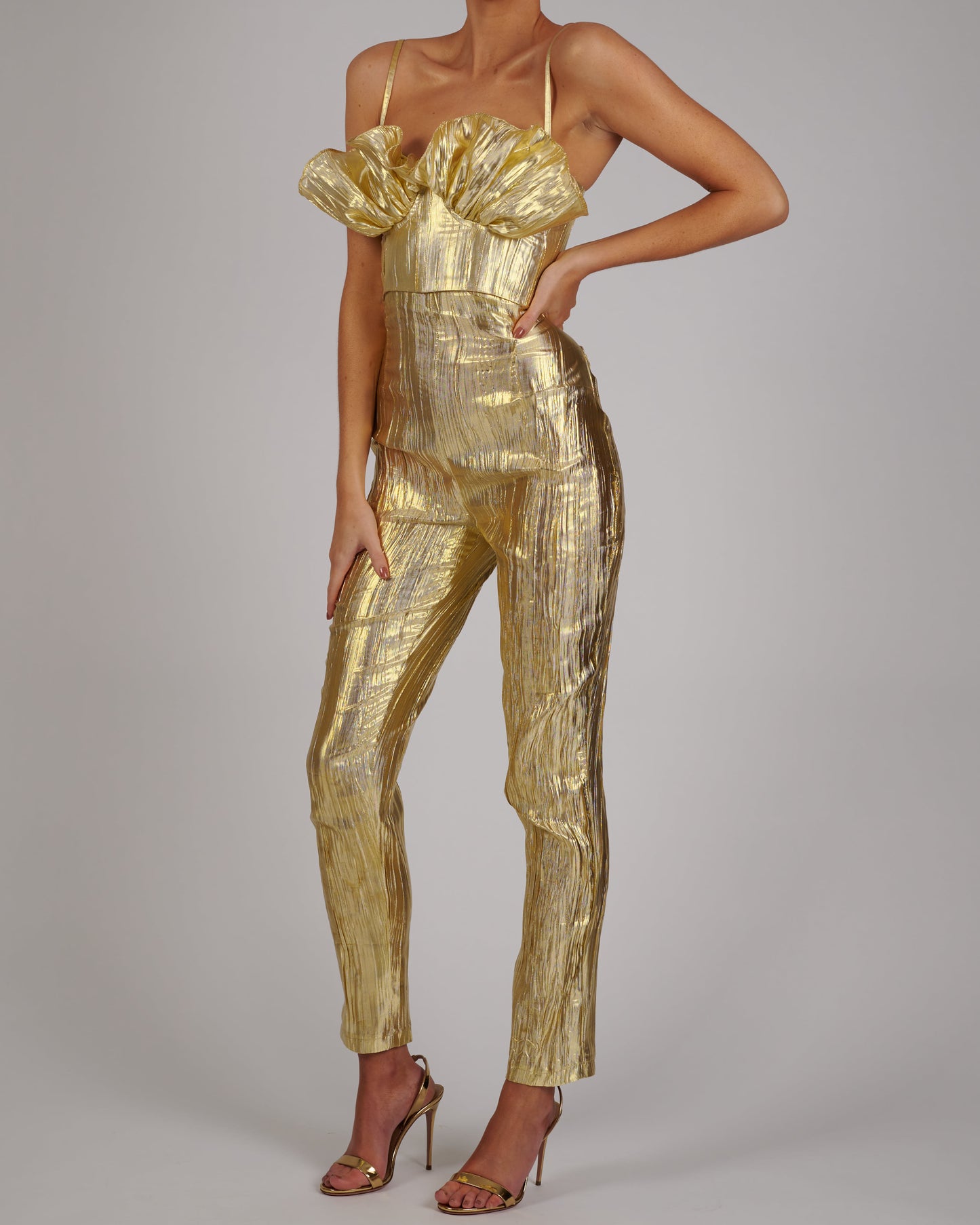 Shelby Corset in Gold Sample Sale