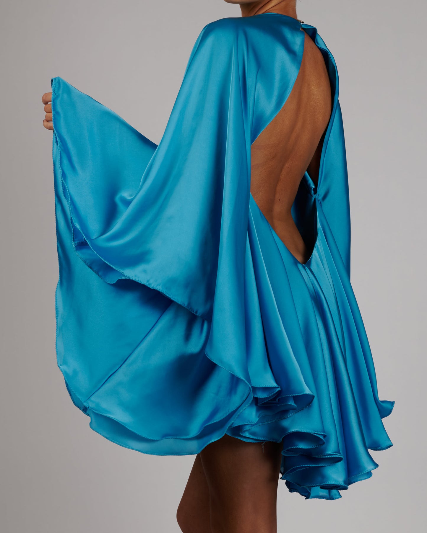 Lorena Dress in Turquoise