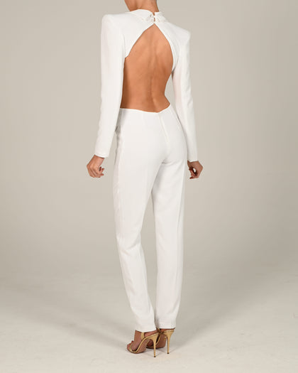 Ruby Jumpsuit in Ivory