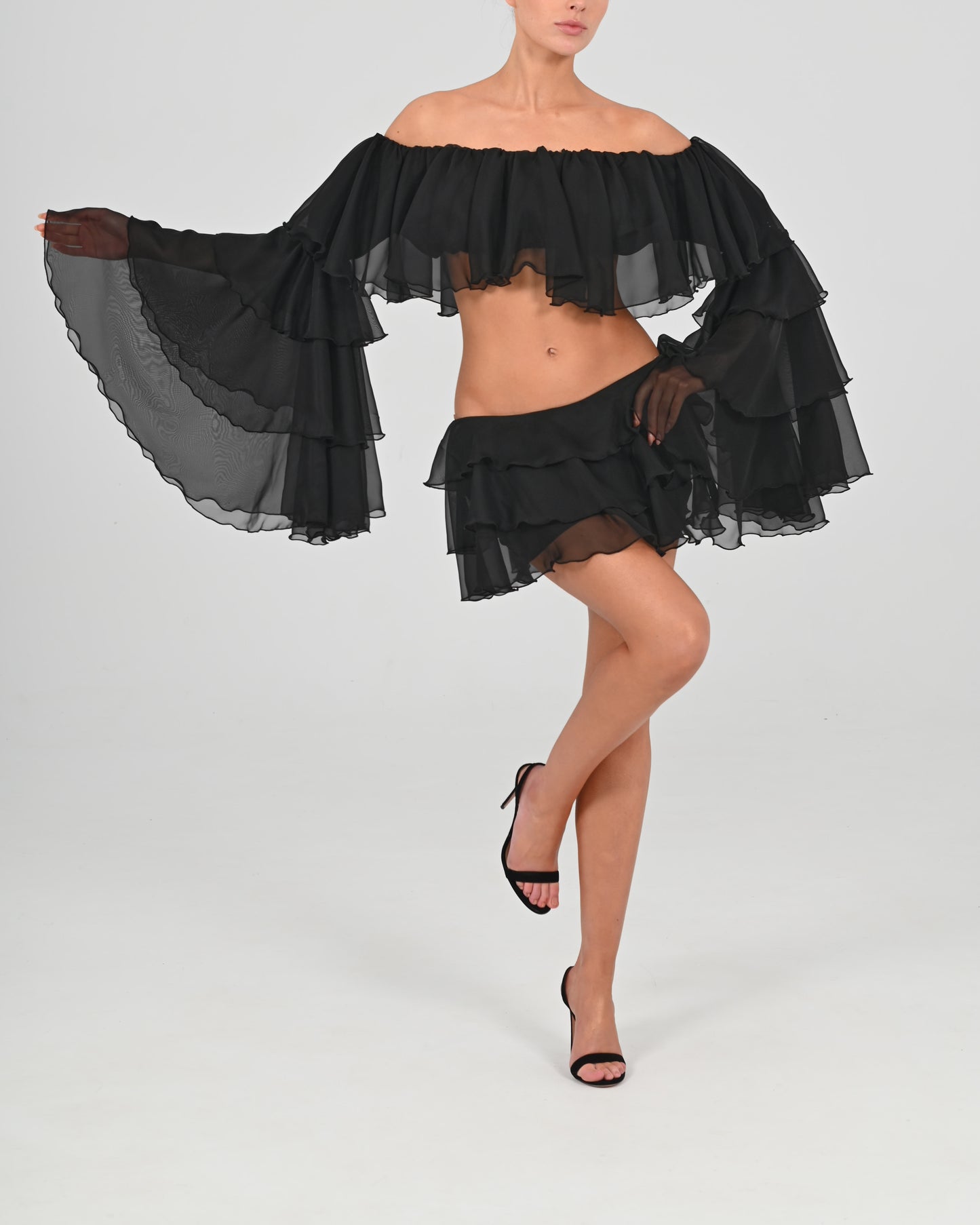 Madonna Skirt in Black Sample Sale