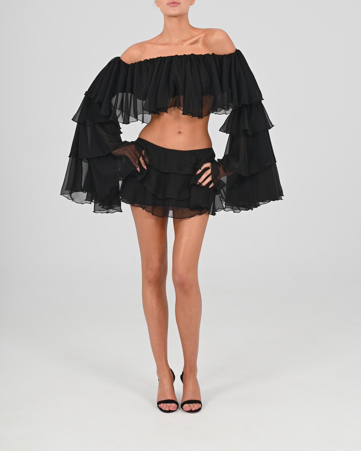 Madonna Skirt in Black Sample Sale