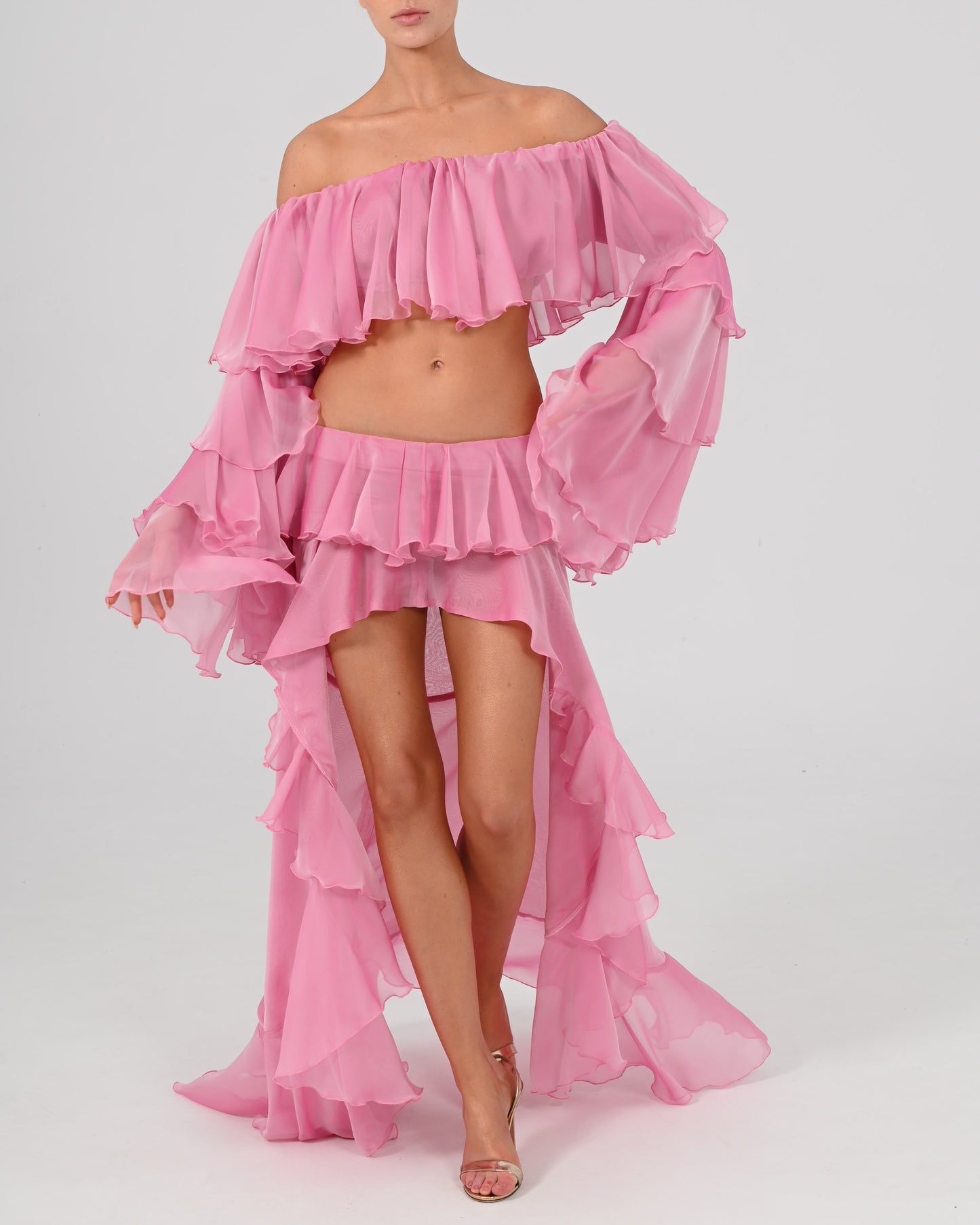 Rebecca Skirt in Sorbet Ready To Ship