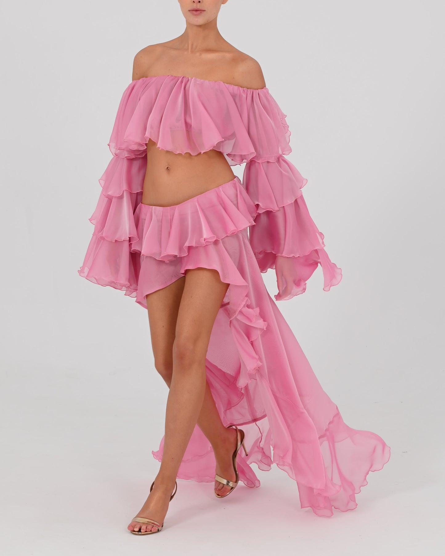 Rebecca Skirt in Sorbet Ready To Ship