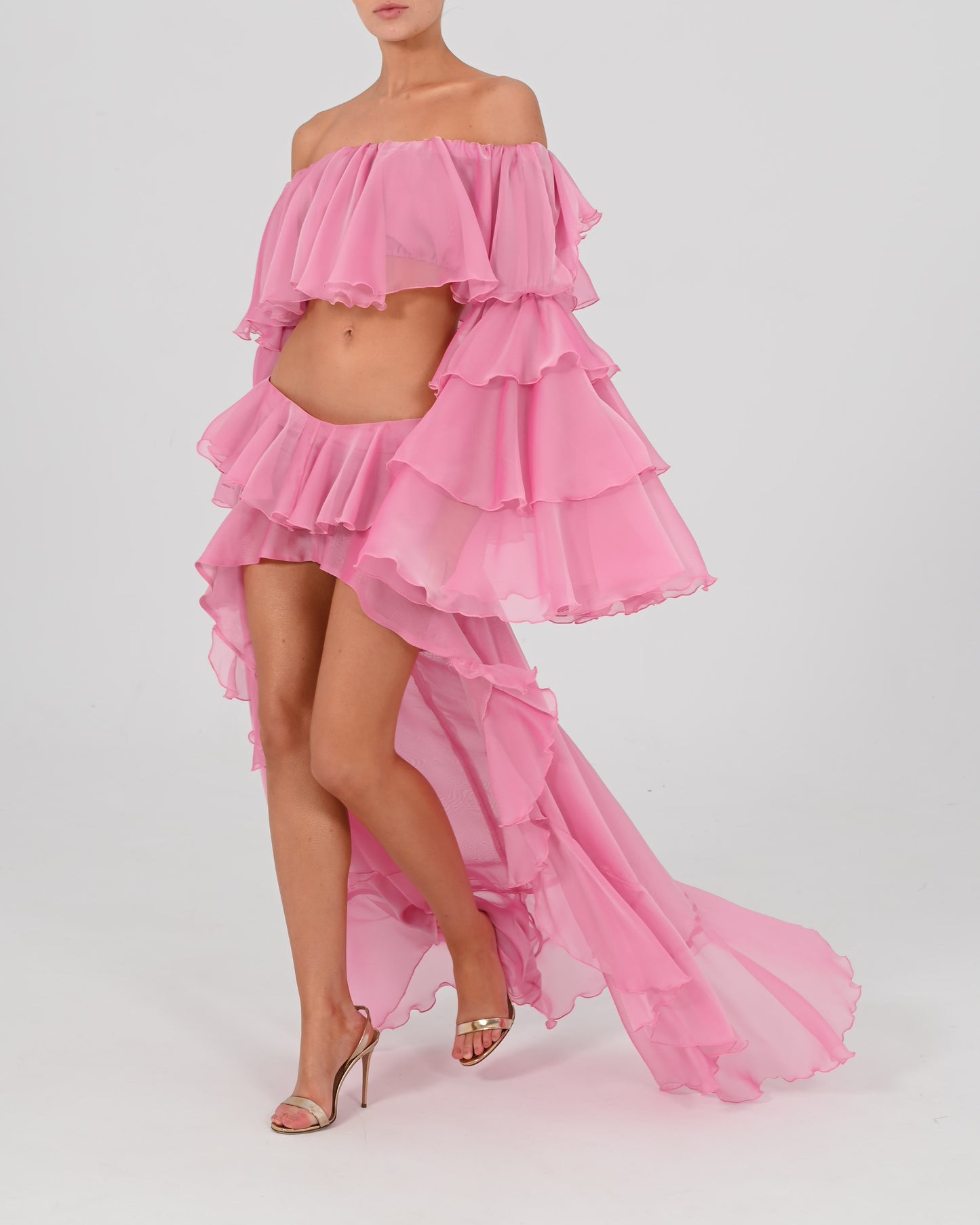 Rebecca Skirt in Sorbet Ready To Ship