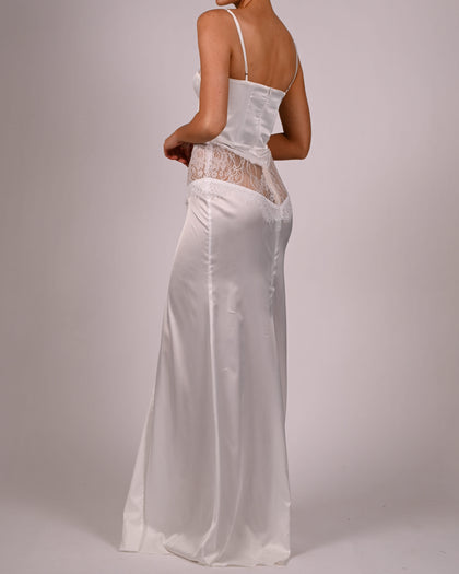 Dolce Maxi Dress in Ivory
