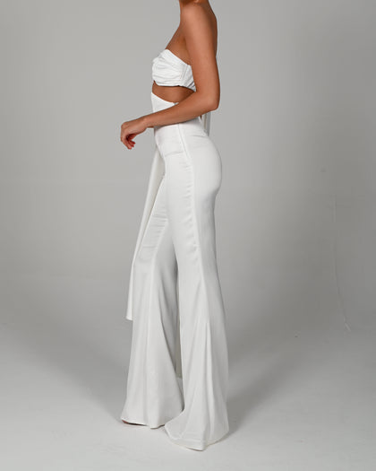 Anthia Jumpsuit in Ivory