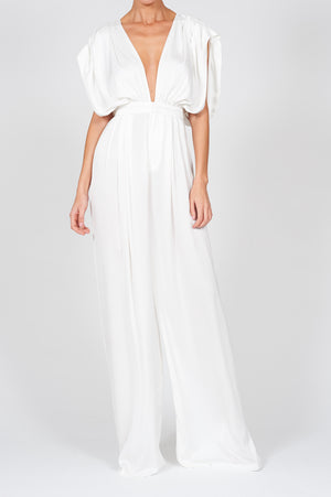 Yasmin Jumpsuit in Ivory